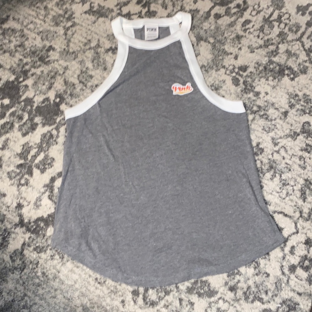 victoria secret pink halter tank